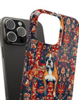 Boxer Blossom Tapestry Delight Slim Phone Cases