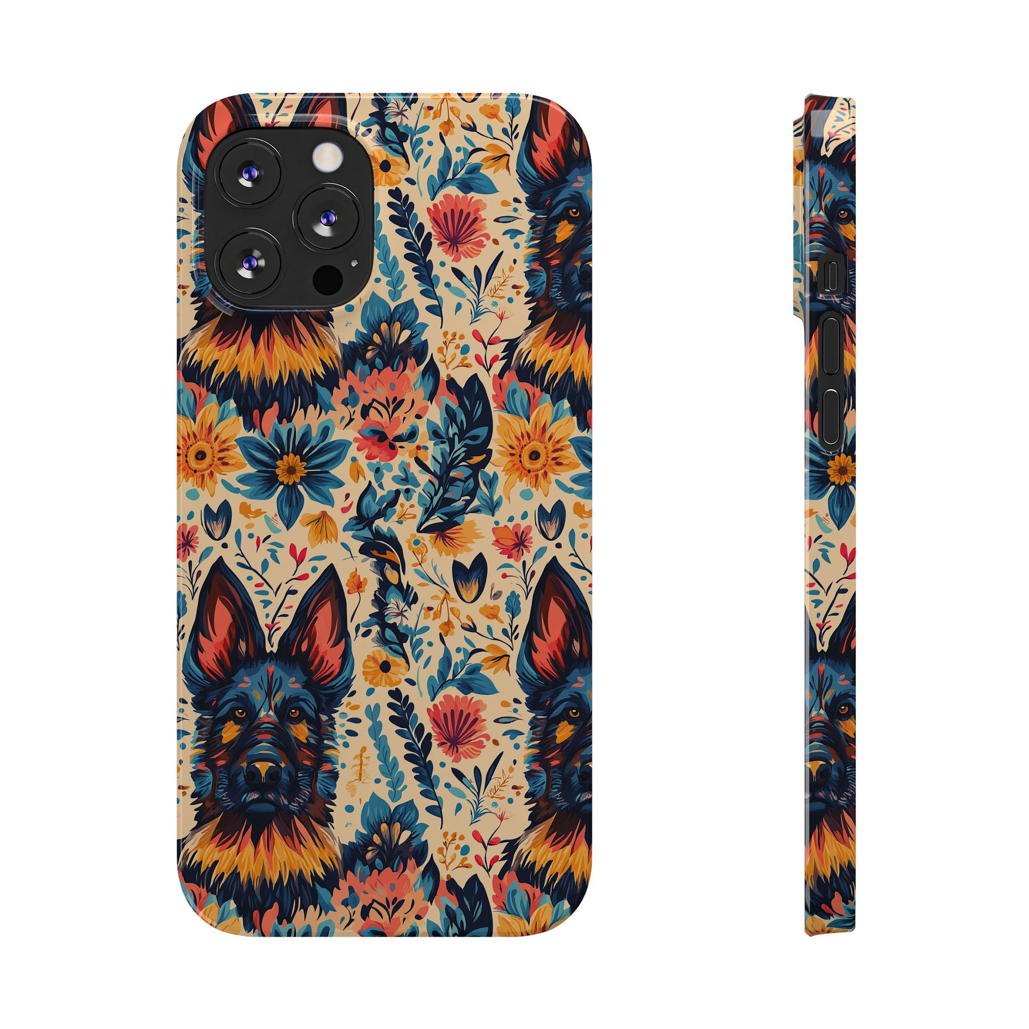 Bloomhound Shepherd Sentinel Slim Phone Cases