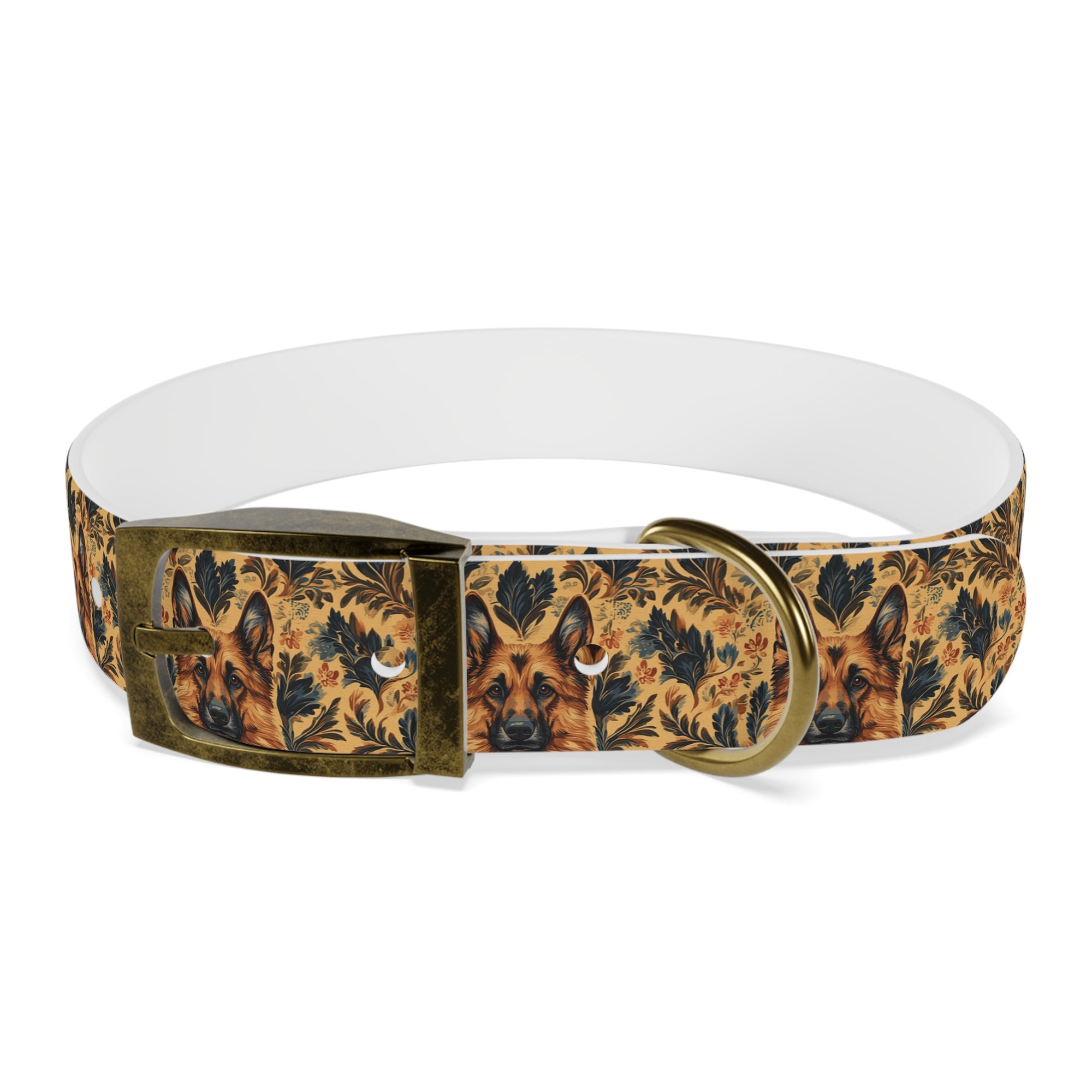 Autumnal German Shepherd Glamour Dog Collar