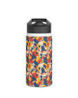 Bloom Pup Frenchietastic Splatter Stainless Steel Water Bottle