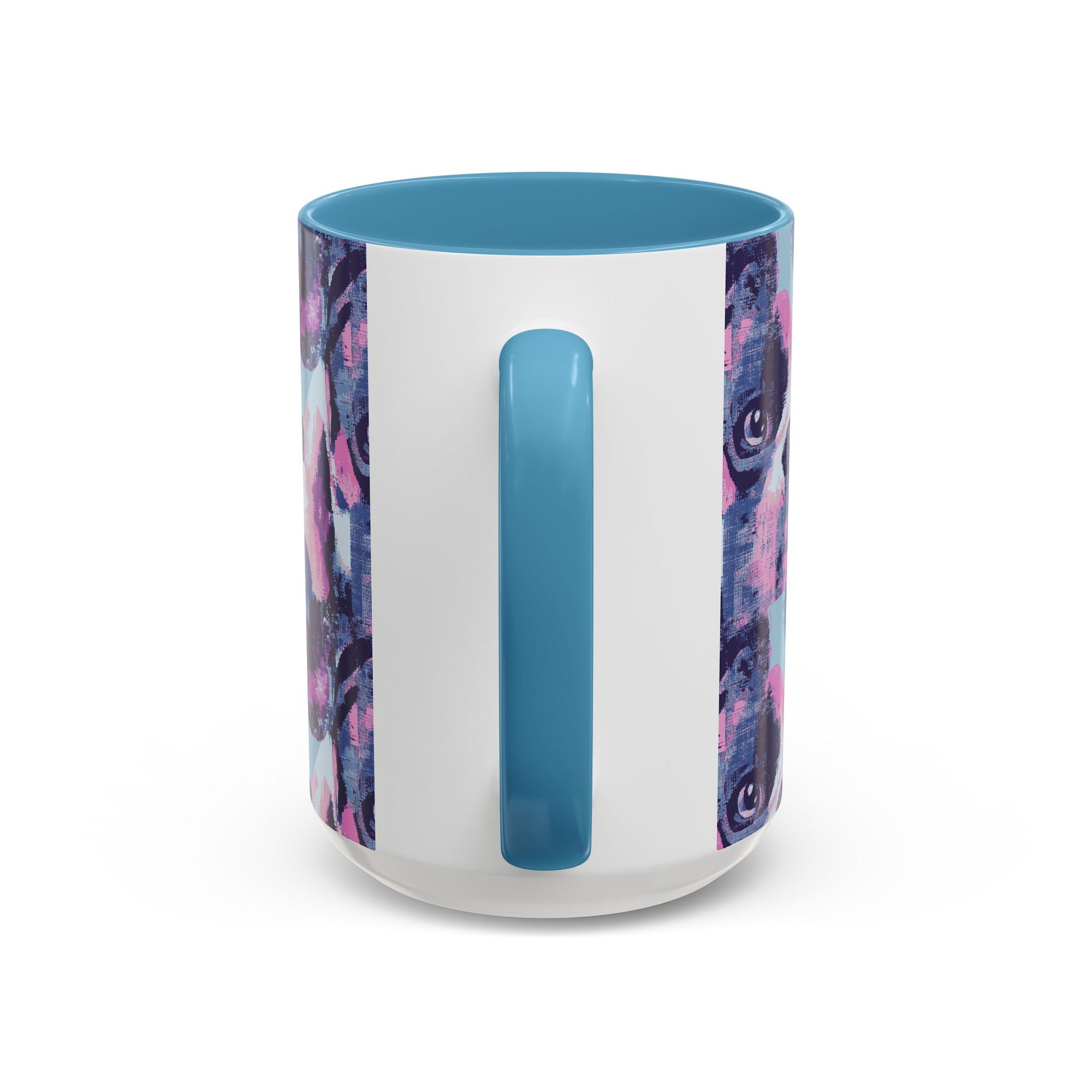 Funky Geometric Boxerista Accent Coffee Mug