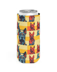 Dane-tastic Marvelous Mutt Mode Slim Can Cooler