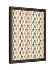 Dashing Dane Divinity Matte Canvas, Framed