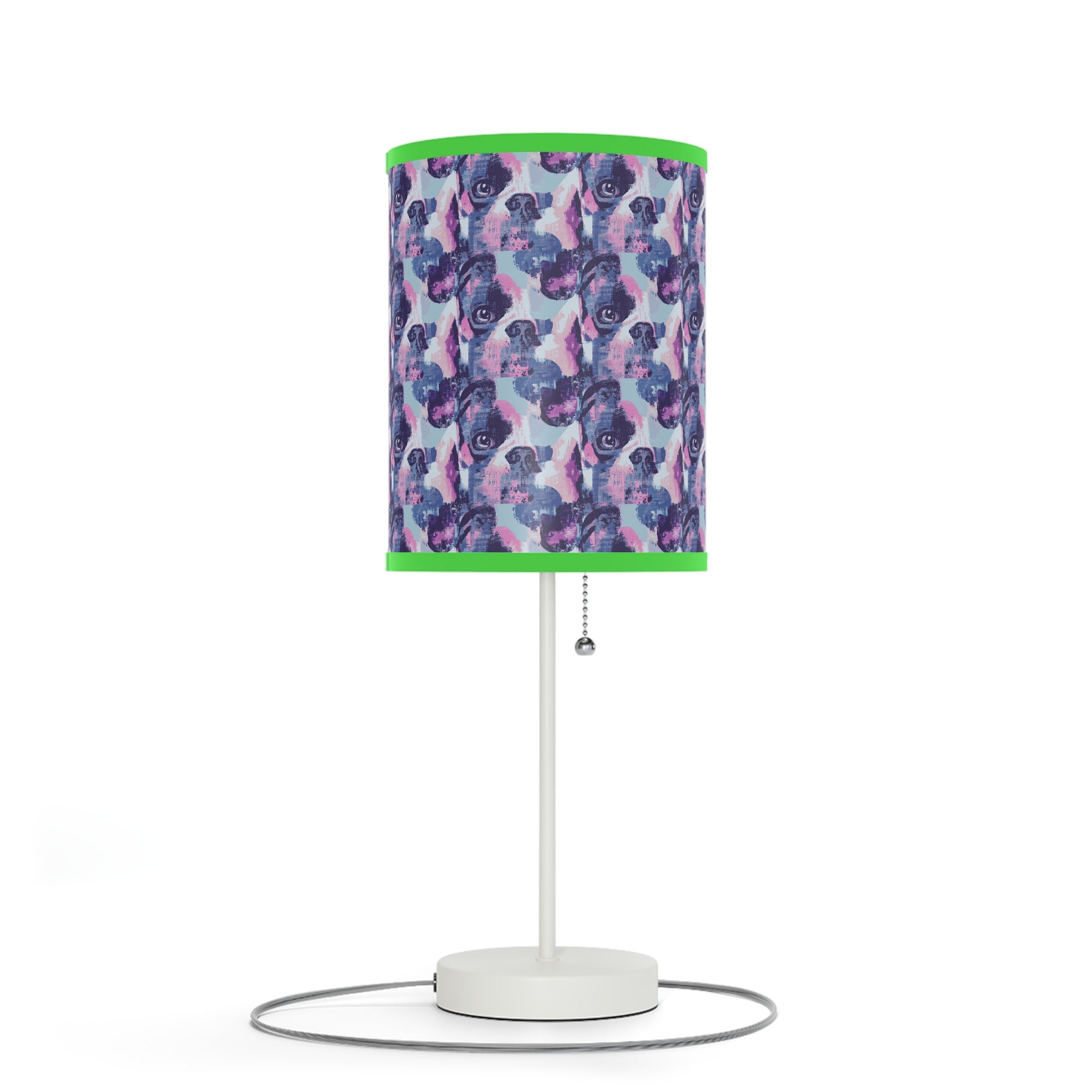 Funky Geometric Boxerista Lamp on a Stand