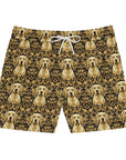 Royal Pawsitivity Labs Men's Mid-Length Swim Shorts