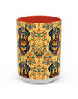 Royal Rottie Regalia Accent Coffee Mug