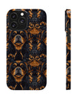 Modern Rottweiler Royalty Slim Phone Cases