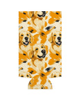 Golden Glitz 'n Glamour Woofwear Slim Can Cooler