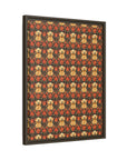 Golden Pawsatronic Tapestry Matte Canvas, Framed