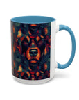 Rustic Rottie Charm Accent Coffee Mug