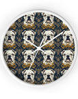 Wildwood Wanderlust Bulldog Wall Clock