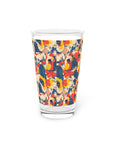 Bloom Pup Frenchietastic Splatter Pint Glass