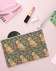 Blooming Goldie Glam Clutch Bag