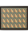 Blooming Goldie Glam Matte Canvas, Framed