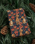 Floral Pawsome Dachsund Delight Gift Wrap Papers