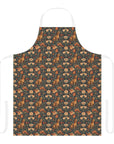 Dazzling Dachsund Blossoms & Foliage Apron