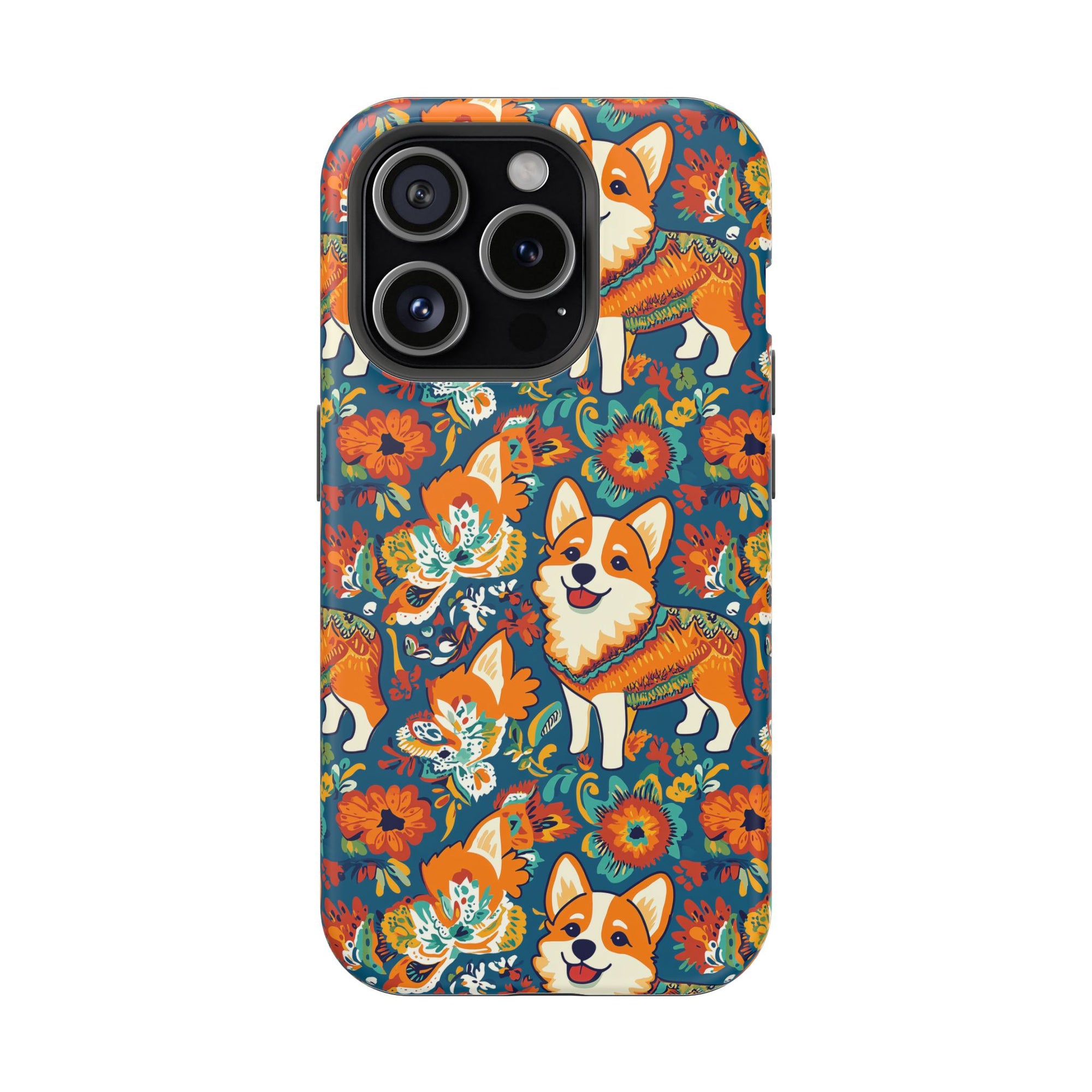 Corgi Carnival Couture Magnetic Tough Cases