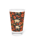 Pug Paradise Playpen Pint Glass