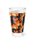 Rottweiler Chic Pawsitivity Mixing Glass, 16oz