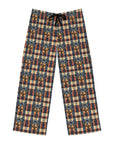 Pawsome Rottweiler Royalty Plaid Men's Pajama Pants