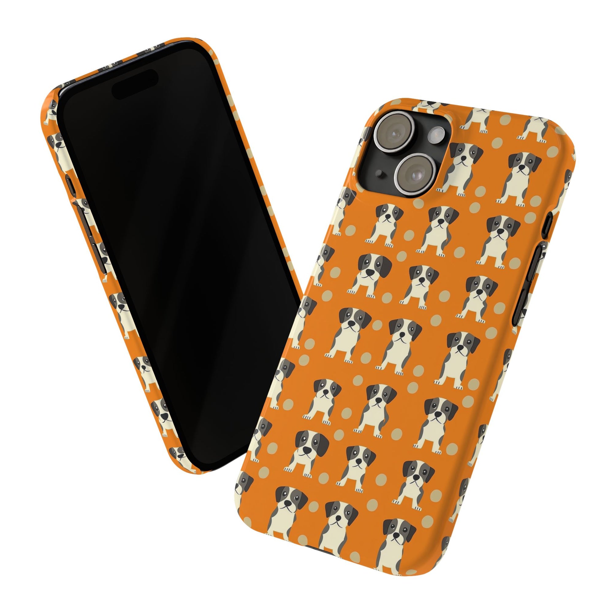 Boxer Blissful Chic Canine Slim Phone Cases