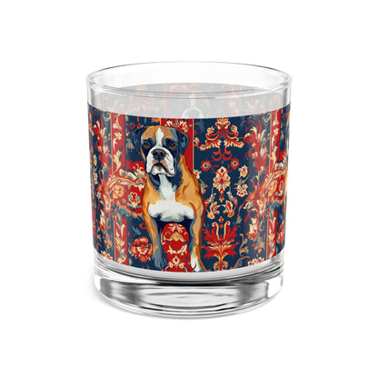 Boxer Blossom Tapestry Delight Rocks Glass