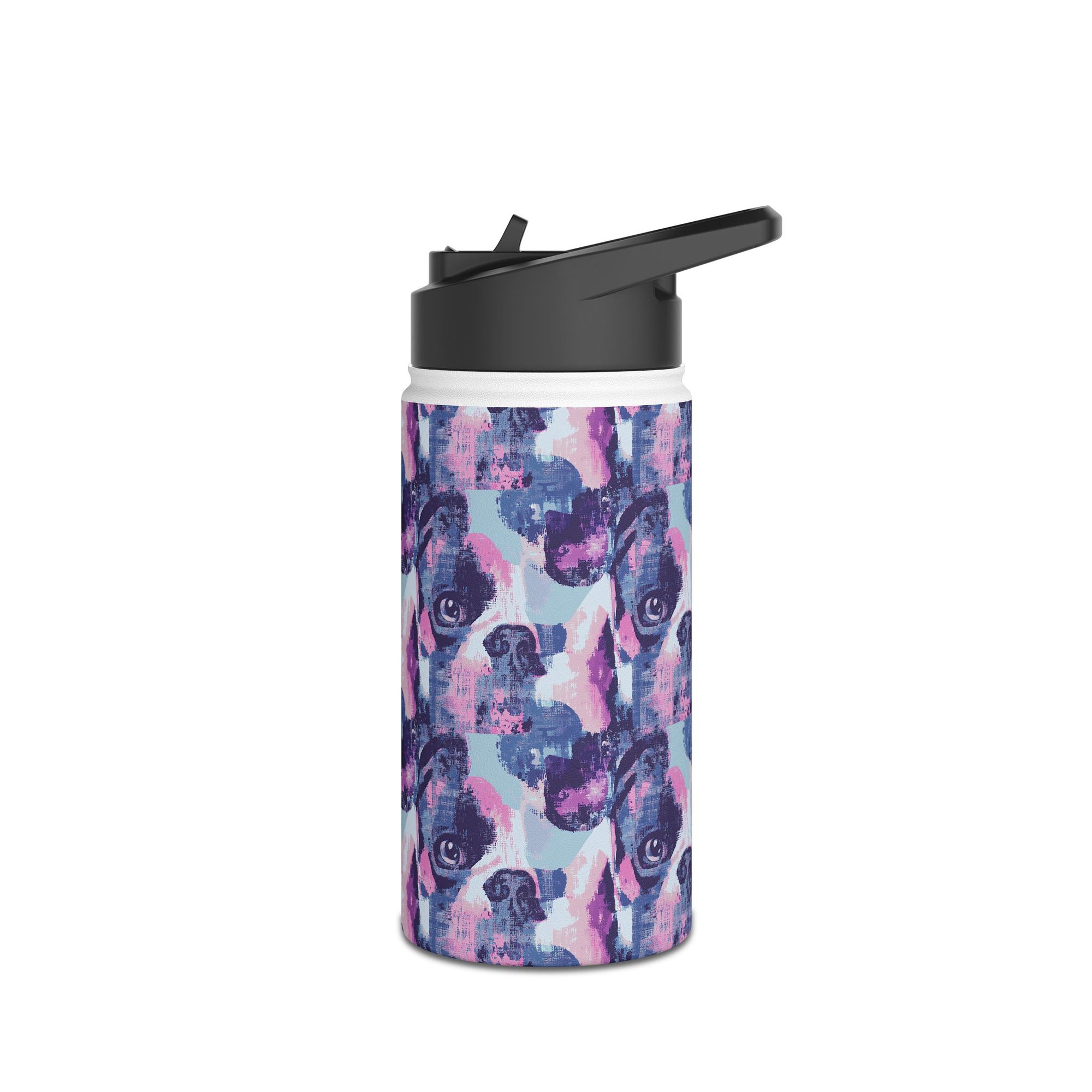 Funky Geometric Boxerista Stainless Steel Water Bottle