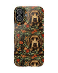 Labrador Lush Pooch Tapestry Slim Phone Cases