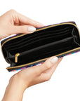 Dazzling Bulldog Chic Zipper Wallet