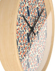 Bloomiful Lab Bouquet Wall Clock