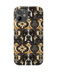 Manor Pup Boxer Royale Slim Phone Cases