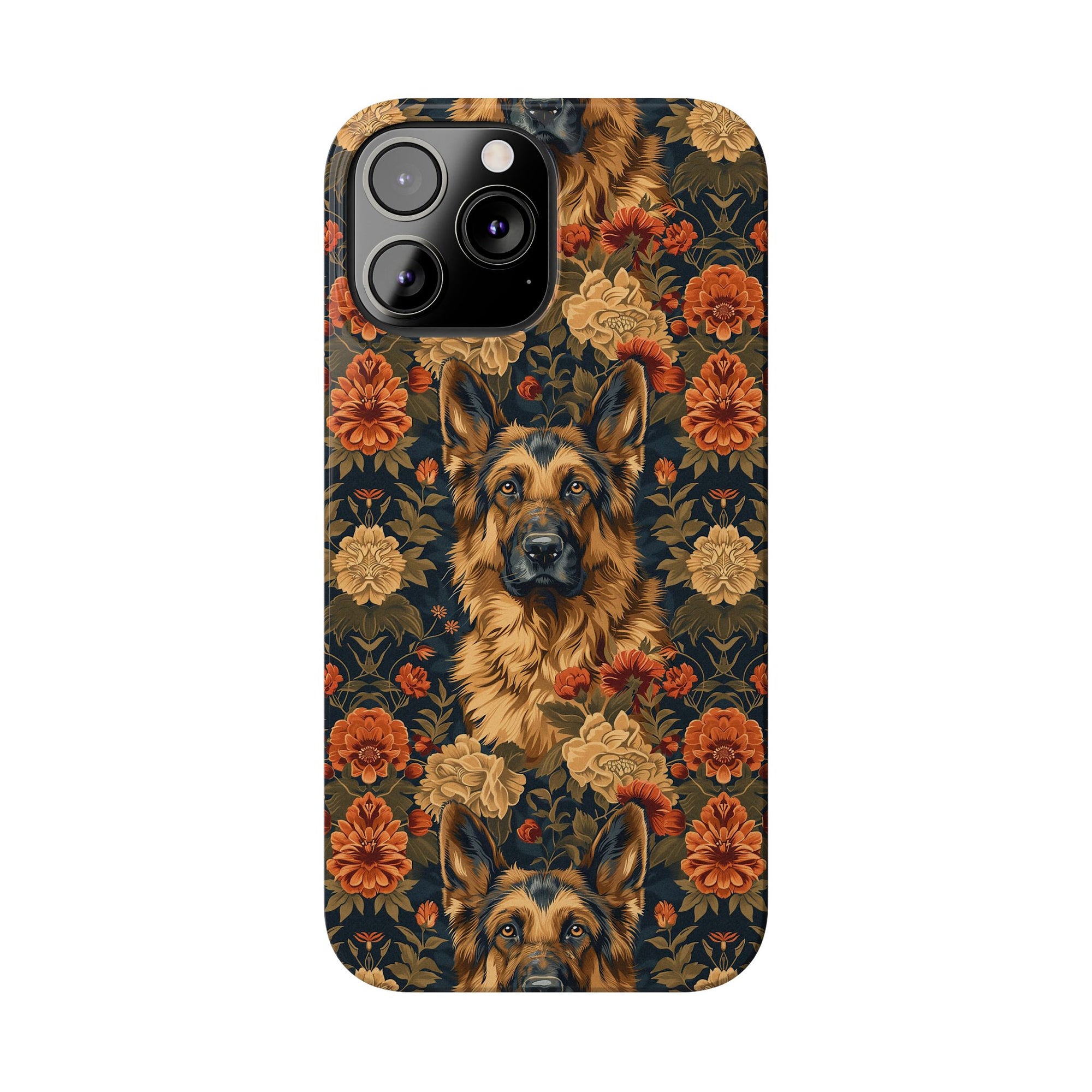 WhimsiWooly Shepherd Spritz Slim Phone Cases