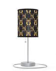 Majestic Hound Couture: German Shepherd LuxeBlend Lamp on a Stand