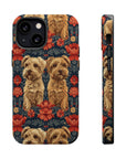 Yorkie Charm Twins Magnetic Tough Cases