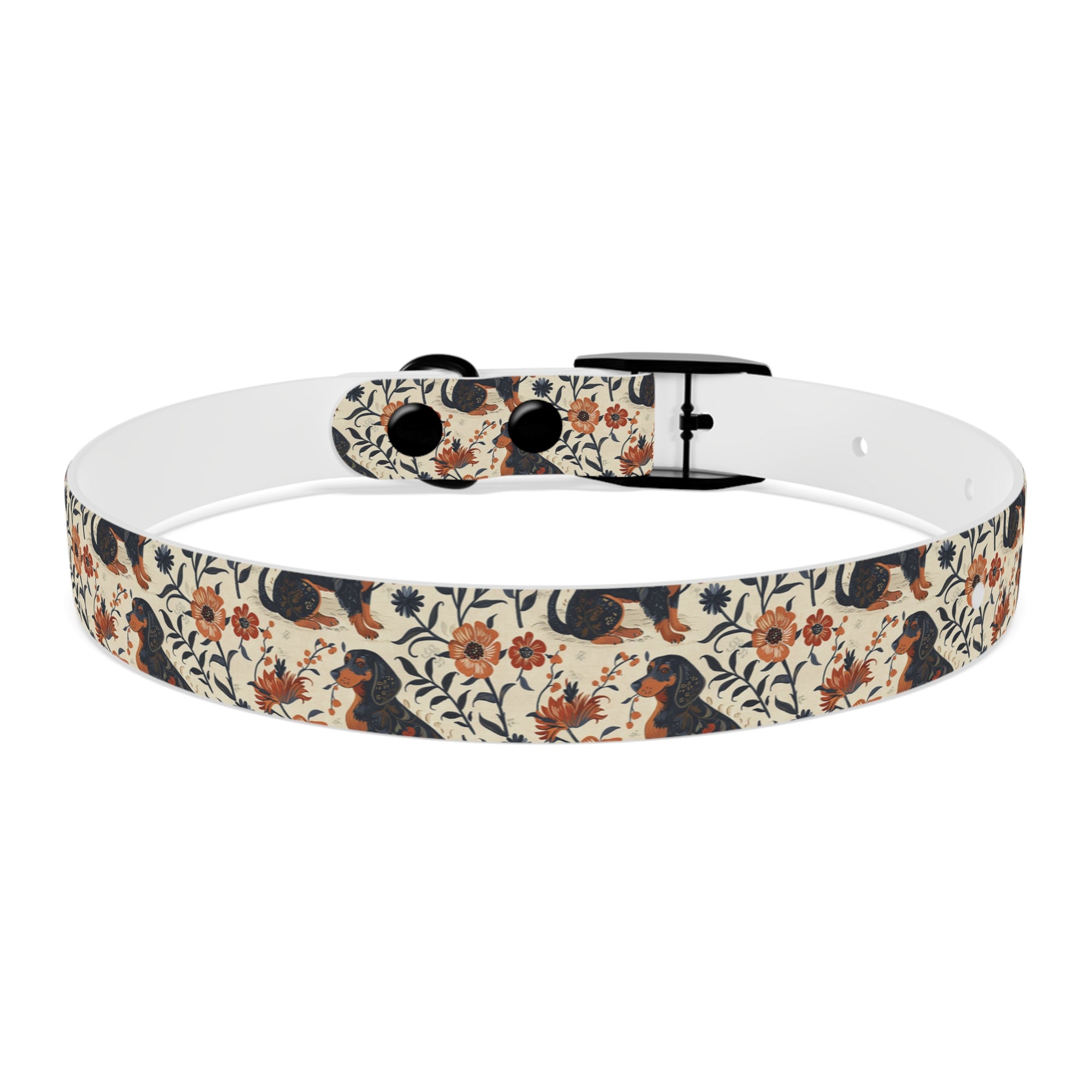 Blossoming Dachshunds Delight Dog Collar