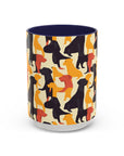 Modern Charm Labrador Chic Accent Coffee Mug