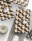 Whimsical Dachsund Dreamcatcher Wrapping Paper