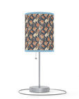 Blooming Bulldog Beauty Lamp on a Stand