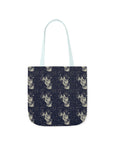 Celestial Boxer Bliss Canvas Tote Bag