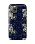 Celestial Boxer Bliss Slim Phone Cases