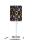 Majestic Hound Couture: German Shepherd LuxeBlend Lamp on a Stand