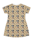 Majestic Great Dane Meadow T-Shirt Dress