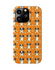 Boxer Blissful Chic Canine Slim Phone Cases