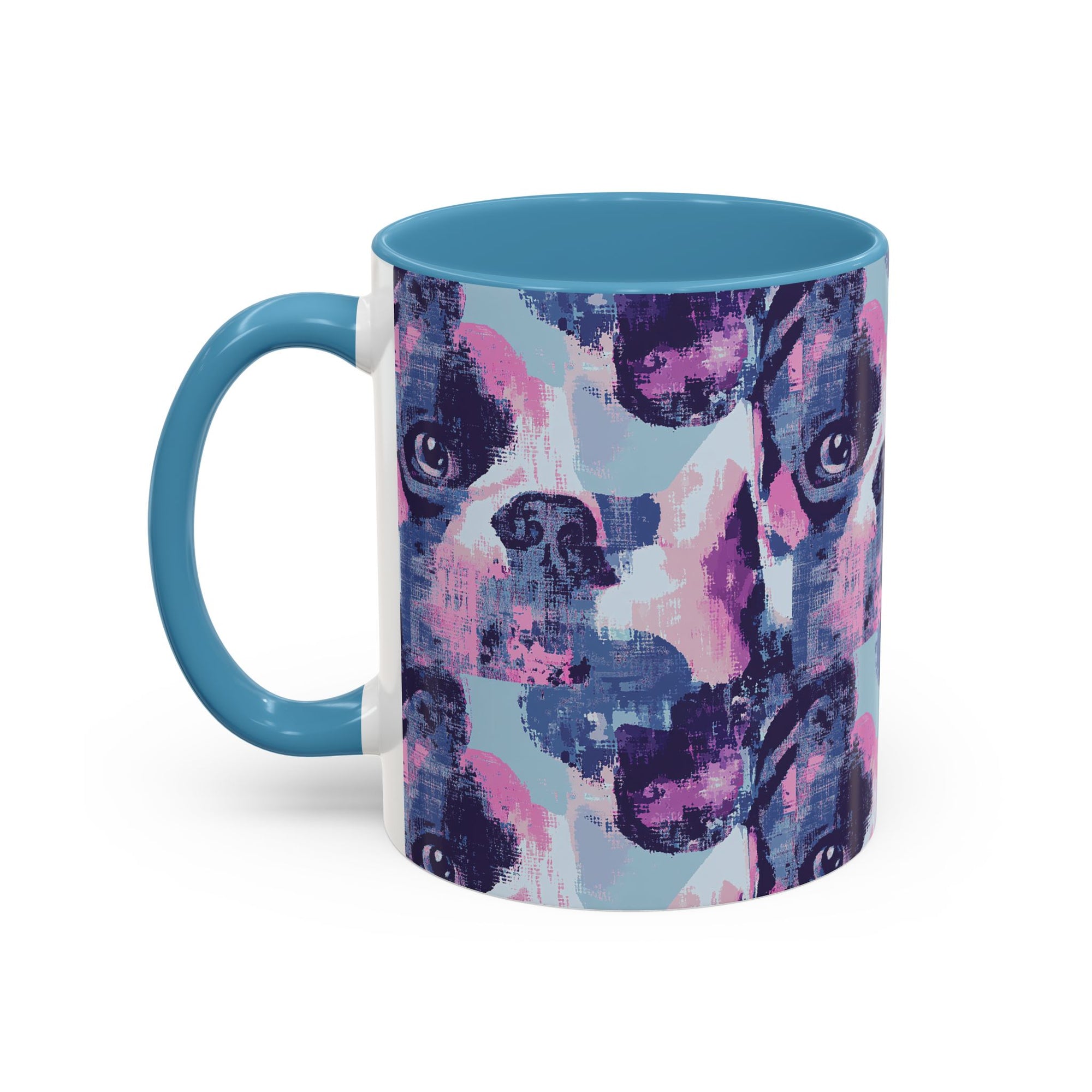 Funky Geometric Boxerista Accent Coffee Mug