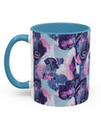 Funky Geometric Boxerista Accent Coffee Mug