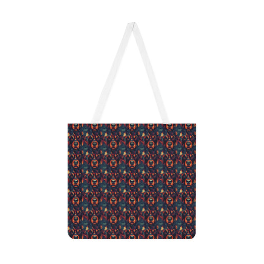 Rustic Rottie Charm Shoulder Tote Bag