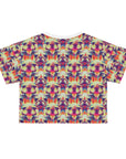 Glitchy Bulldog Blitz Crop Tee