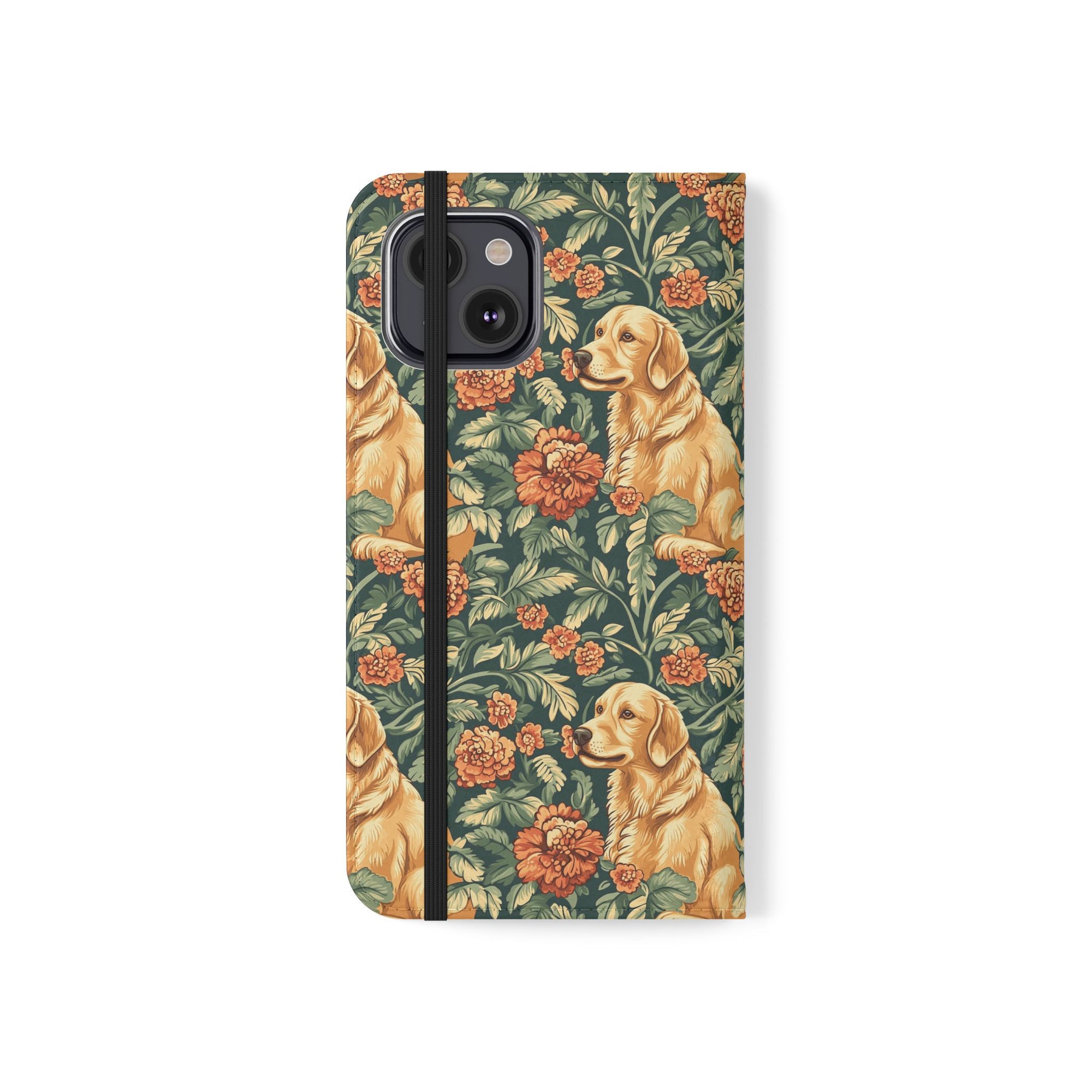 Blooming Goldie Glam Flip Cases