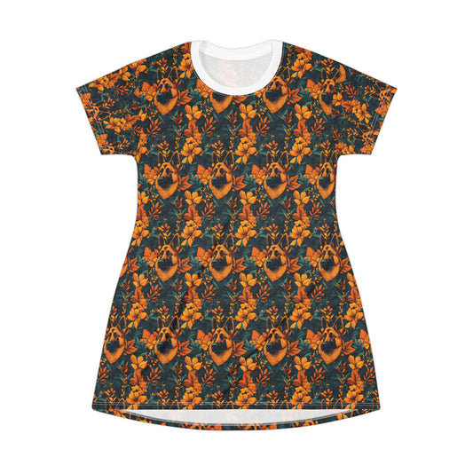 Safari Shepherd Strut T-Shirt Dress