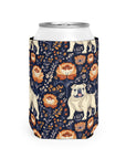 Bulldog Blossom Bonanza Can Cooler Sleeve